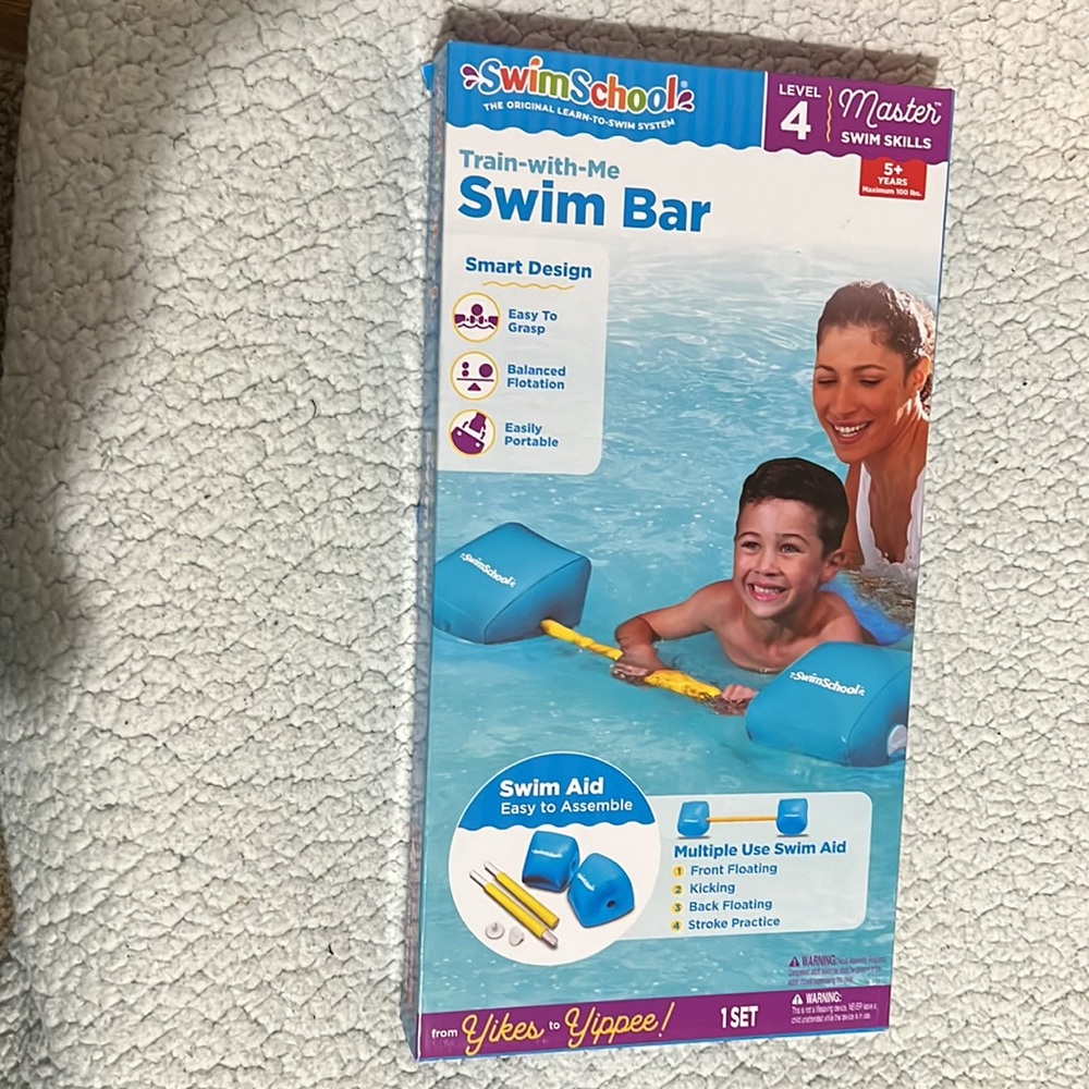 New Swimschool Train with me swim bar. Age 5+